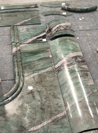 Patek Philippe Green Marble Slab for Luxury Wall Decor(4)