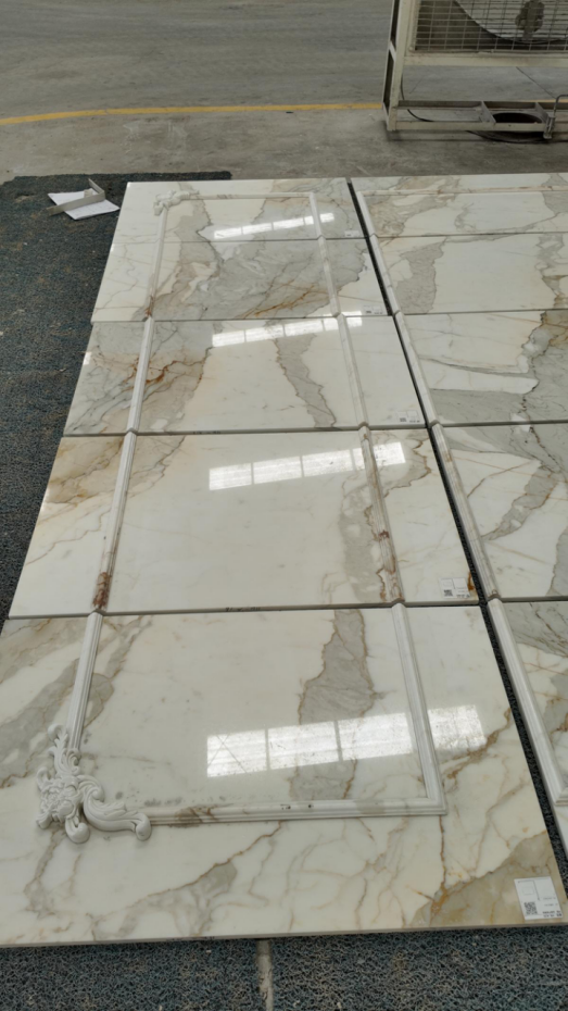 Calacatta Gold Marble Wall Panel  Marble Feature Wall (2)