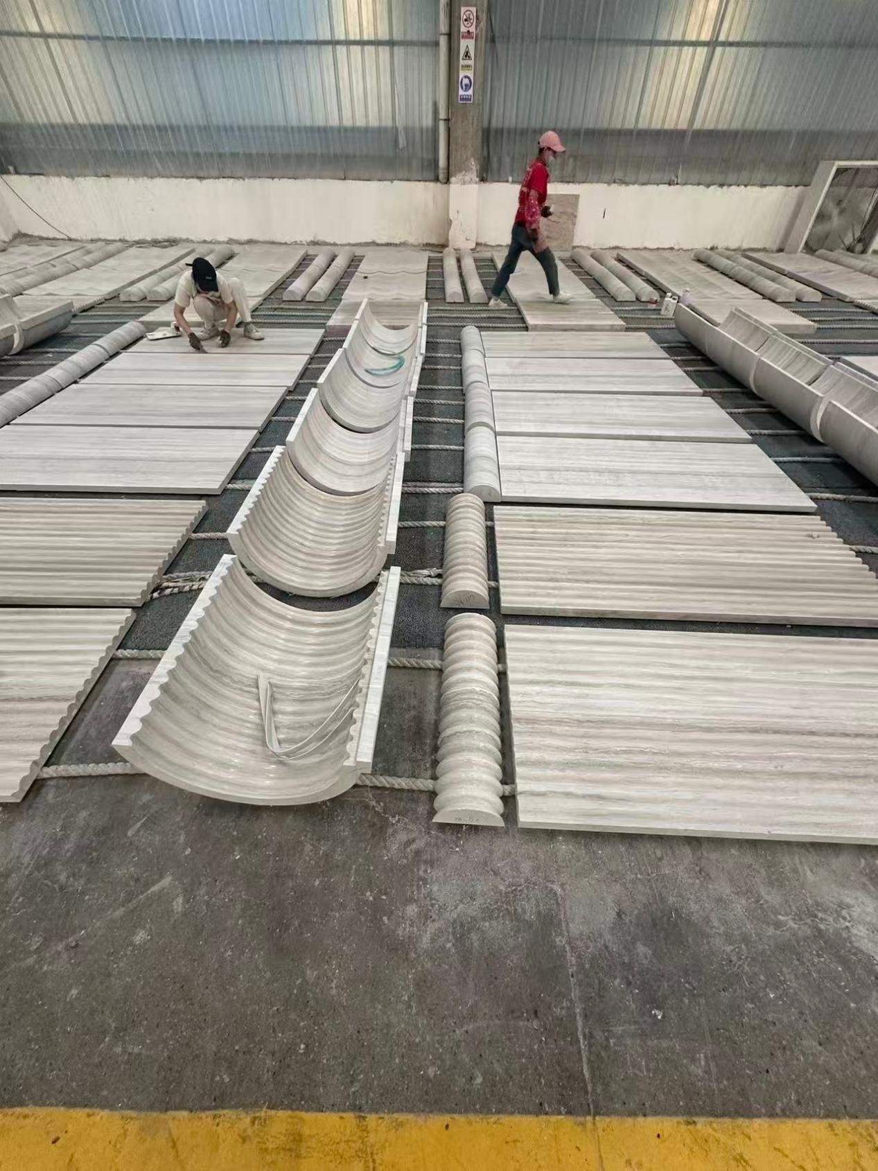 Custom Curved Marble & Profiled Stone Components  Factory Direct Fabrication (7)