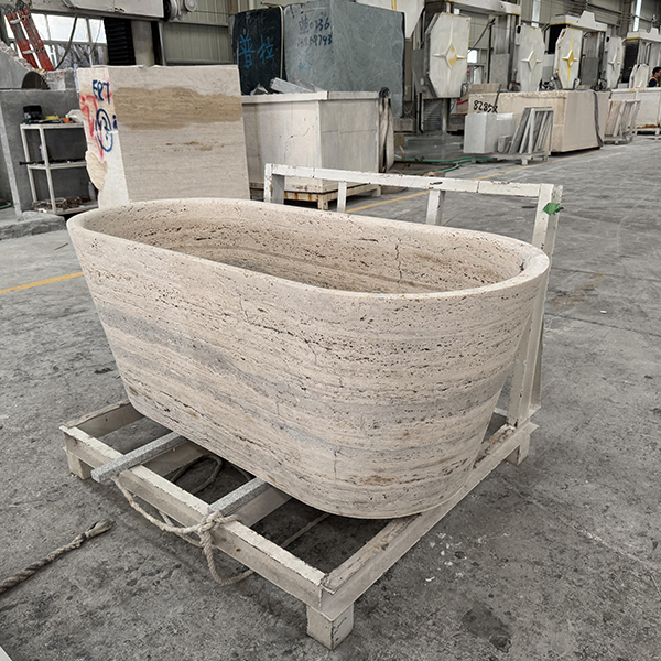 Customized bathtub made by nature stone(1)
