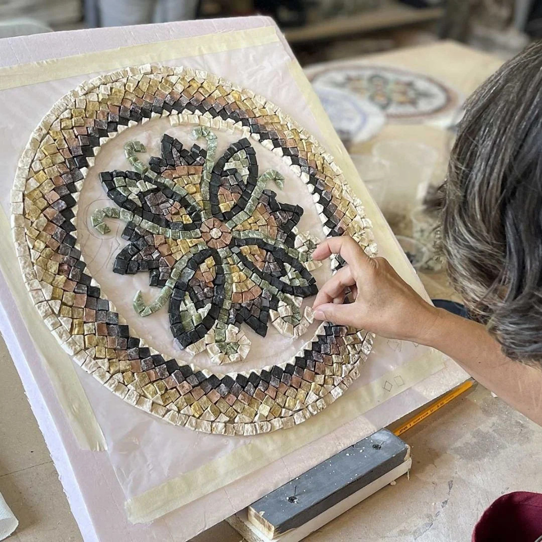 How Did Marble Mosaic Art Originate