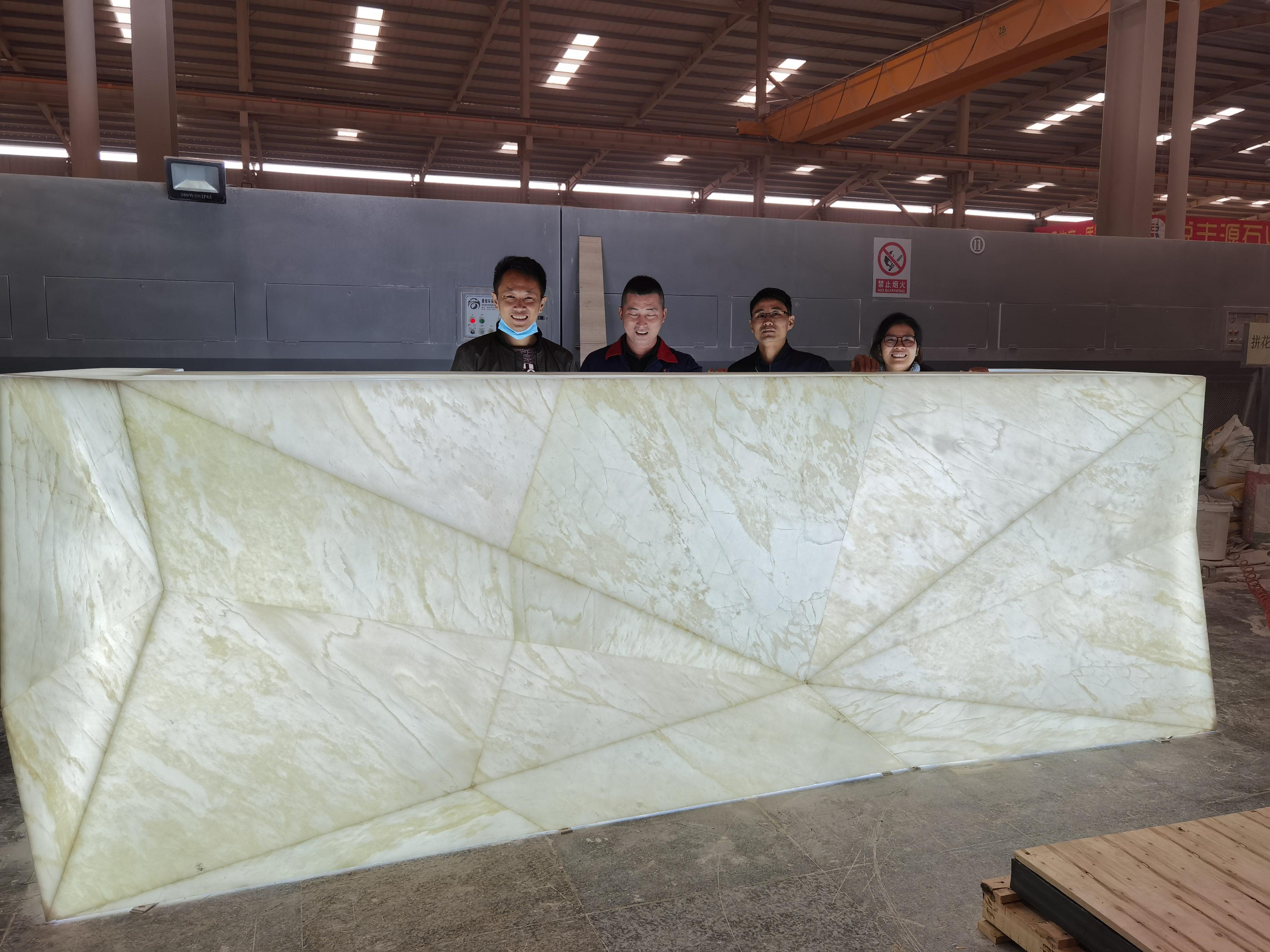 Royal White Onyx Columns-3