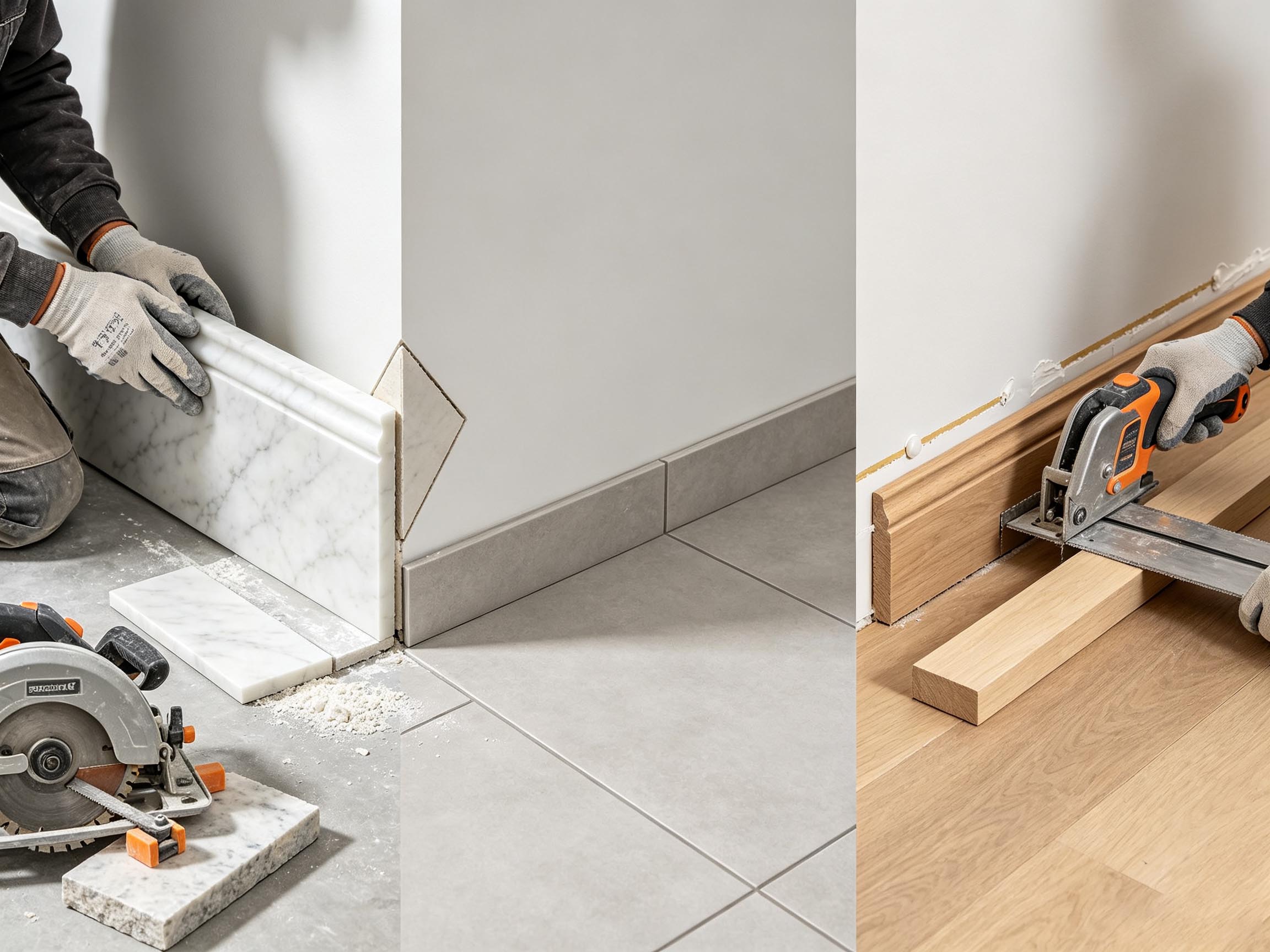 Skirting Board Materials_ Marble vs Tile vs Wood (2)
