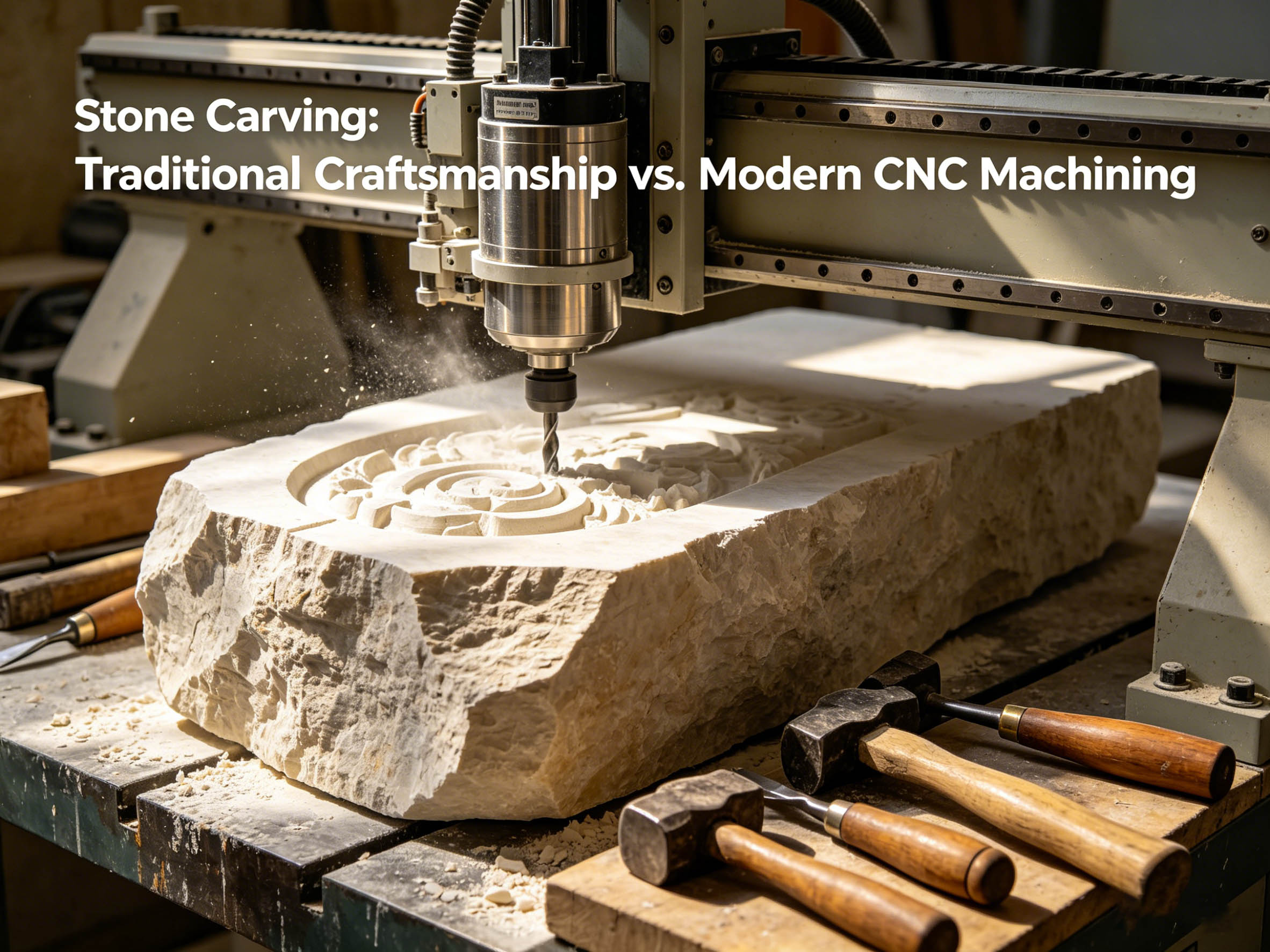 Stone Carving Techniques Hand-Carved vs CNC Machining Methods(1)