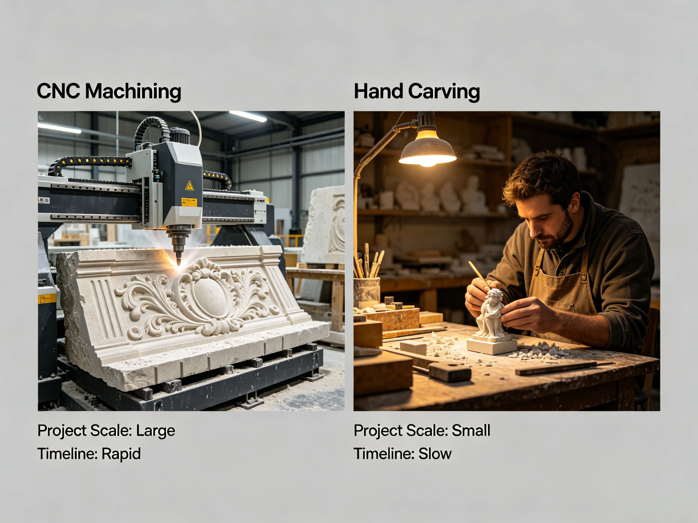 Stone Carving Techniques_ Hand-carved vs Machine-carved (3)