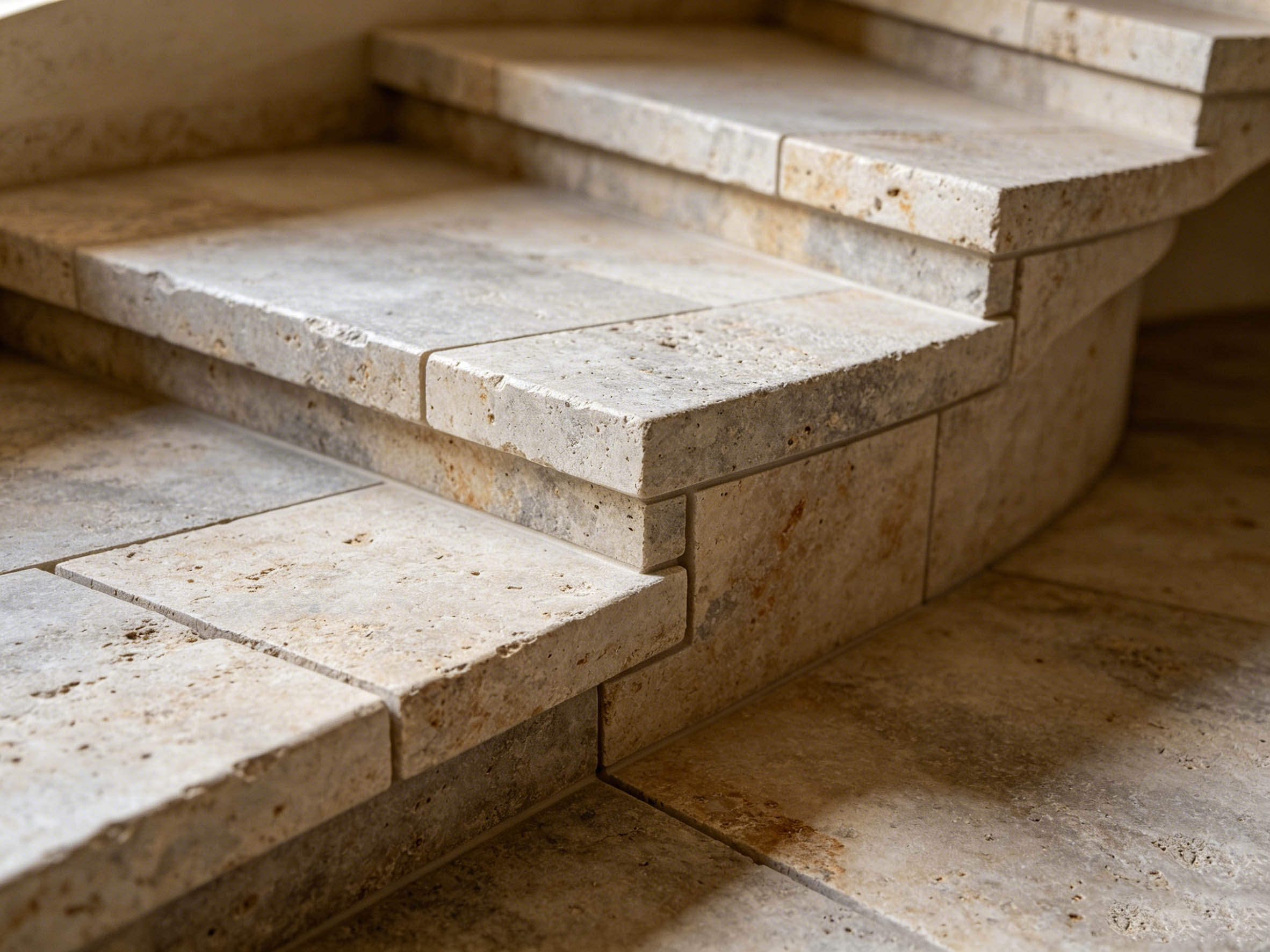 Villa Spiral Staircase Stone Matching Solutions(1)