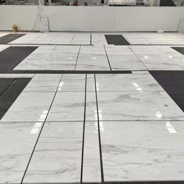 Volakas slab for wall decoration cut to size intelligent cutting machine-3