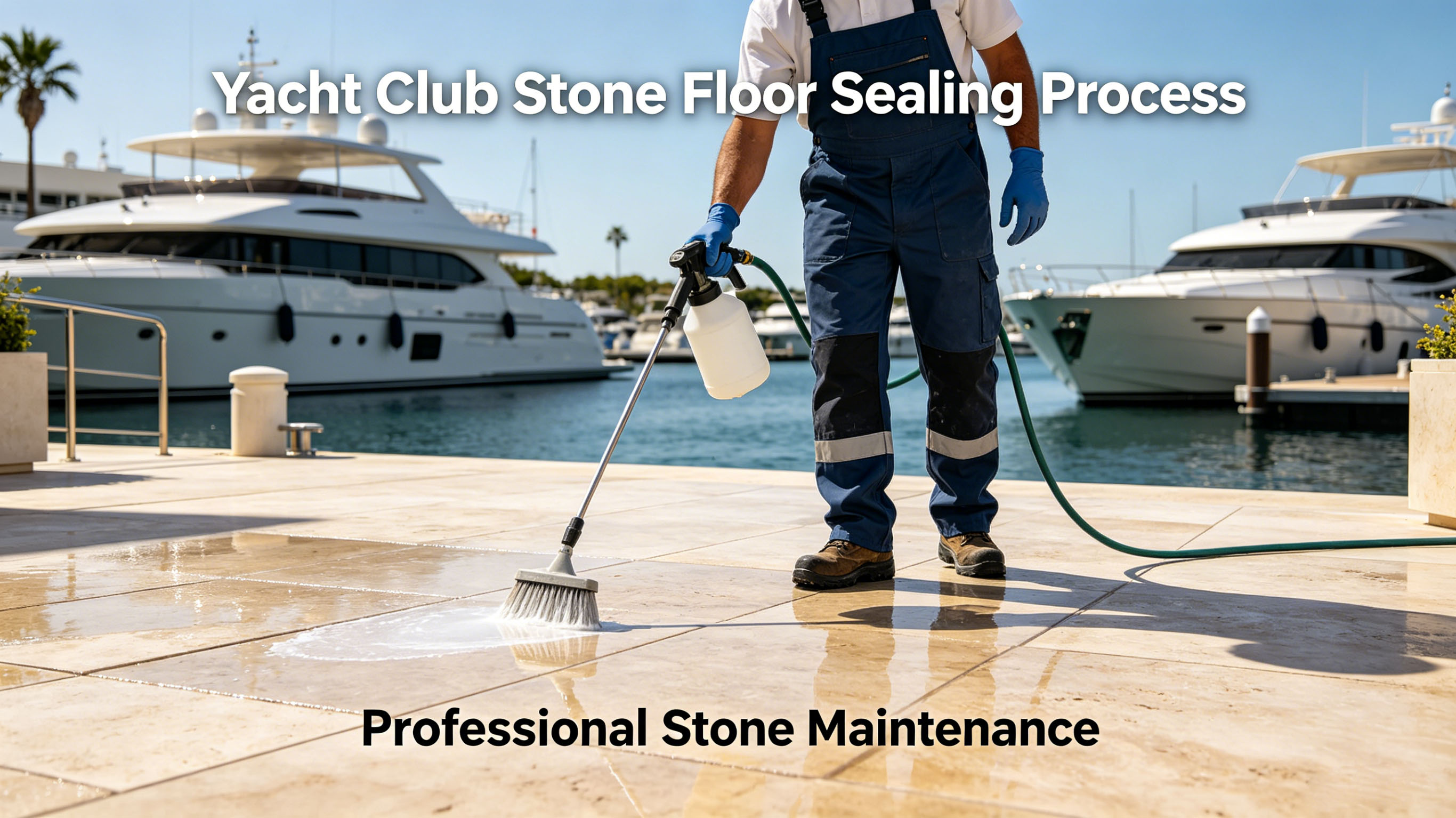 Yacht Club Stone Application Special Challenges of Marine Environment(1)